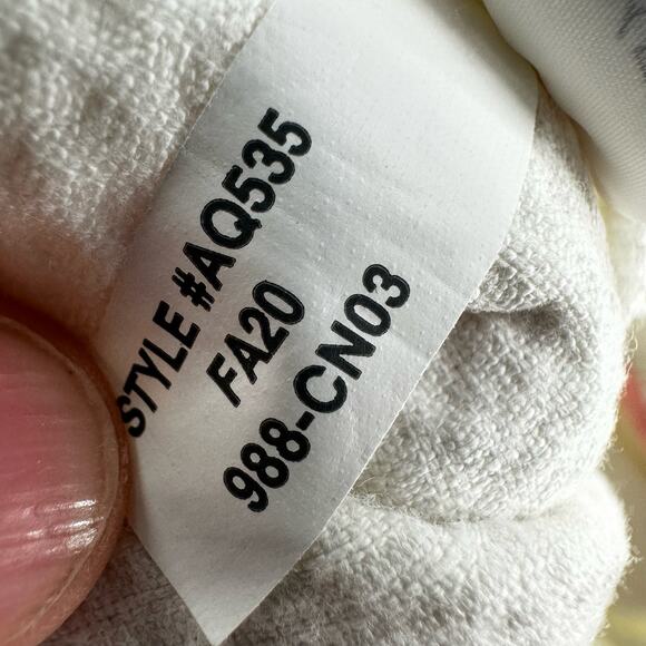 J. Crew Hayden Kick Out Pank Corduroy White Size 4 - Picture 7 of 7